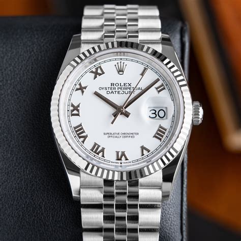 2019 rolex datejust white gold